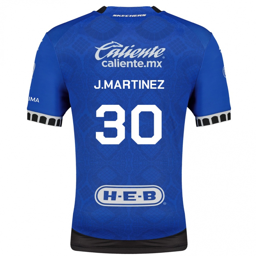 גברים כדורגל Juan Martinez #30 כחול מלכותי לבן שחור הרחק ג'רזי 2026/27