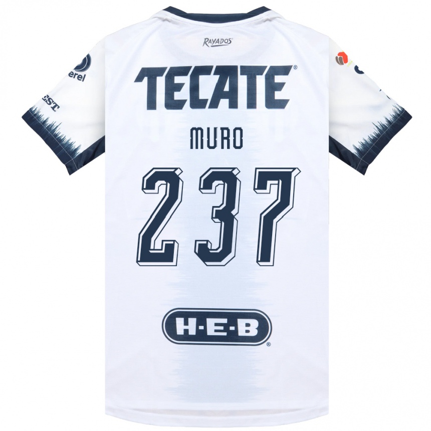 גברים כדורגל José Muro #237 לבן כחול דיו אדום הרחק ג'רזי 2026/27 גברים כדורגל José Muro #237 לבן כחול דיו אדום הרחק ג'רזי 2026/27