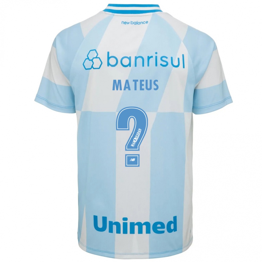 גברים כדורגל Mateus #0 כחול בהיר לבן הרחק ג'רזי 2026/27 גברים כדורגל Mateus #0 כחול בהיר לבן הרחק ג'רזי 2026/27