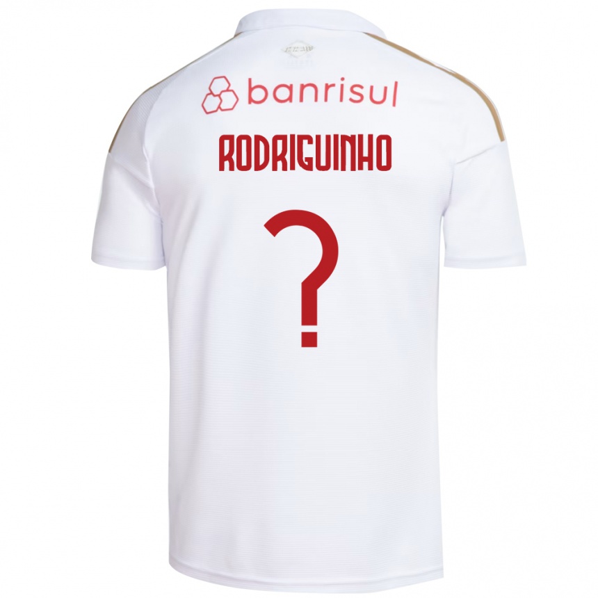 גברים כדורגל Rodriguinho #0 אדום לבן הרחק ג'רזי 2026/27