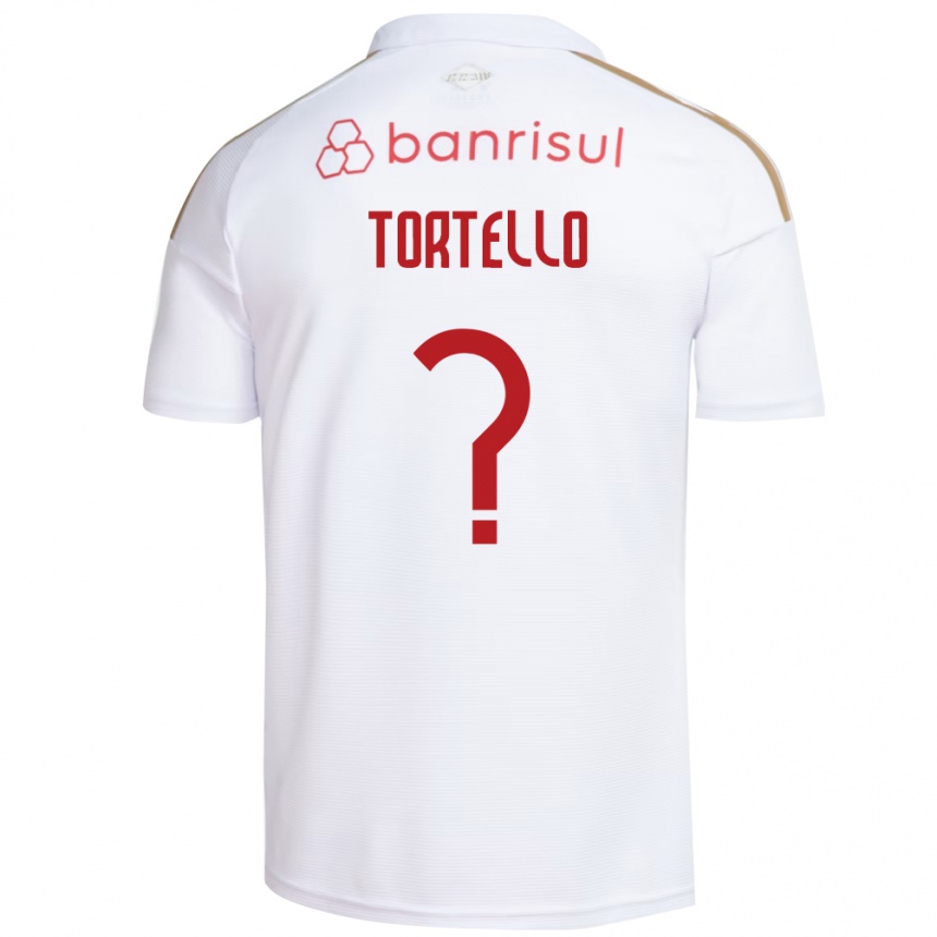 גברים כדורגל Tortello #0 אדום לבן הרחק ג'רזי 2026/27