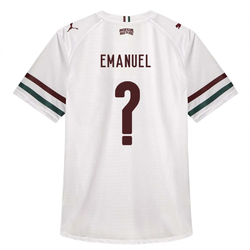 גברים כדורגל José Emanuel #0 לבן ירוק בורדו הרחק ג'רזי 2026/27