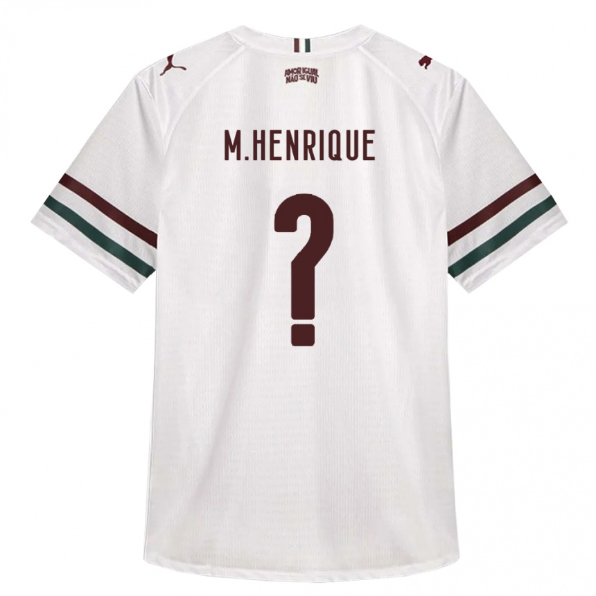 גברים כדורגל Miguel Henrique #0 לבן ירוק בורדו הרחק ג'רזי 2026/27