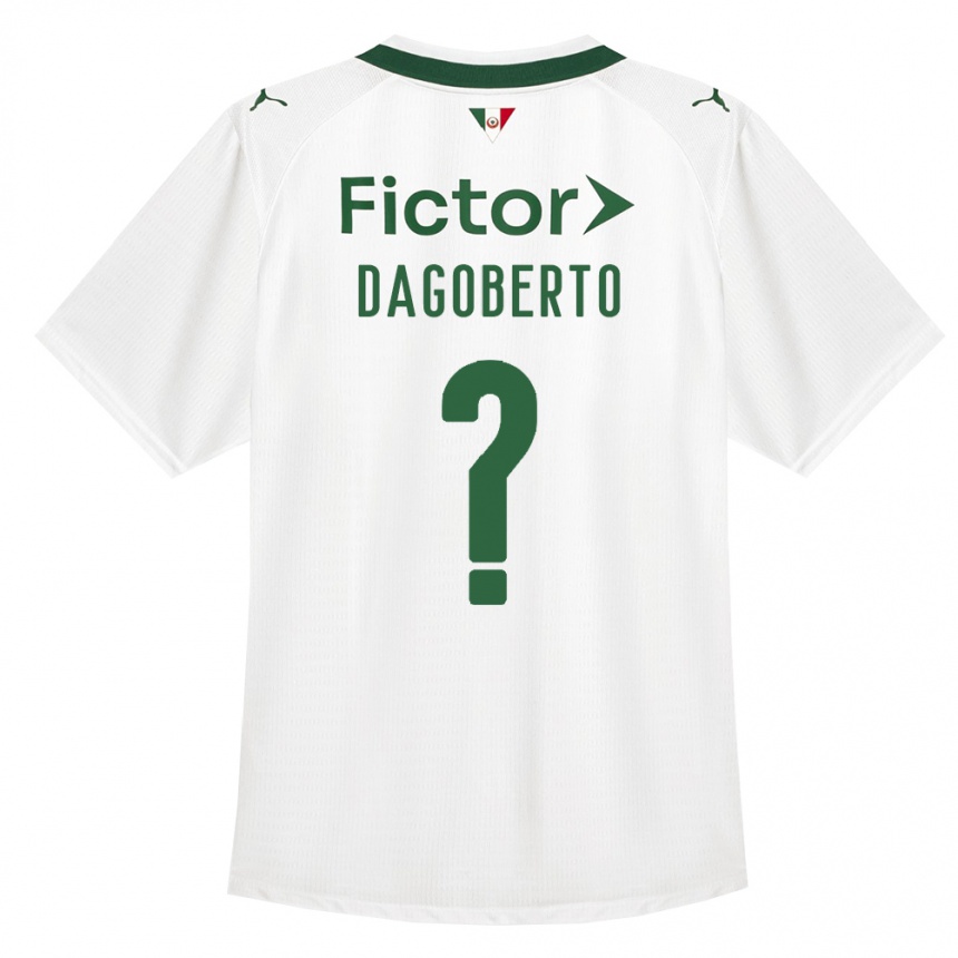 גברים כדורגל Dagoberto #0 ירוק לבן הרחק ג'רזי 2026/27