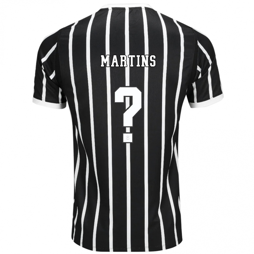גברים כדורגל Guilherme Martins #0 שחור לבן אדום הרחק ג'רזי 2026/27 גברים כדורגל Guilherme Martins #0 שחור לבן אדום הרחק ג'רזי 2026/27