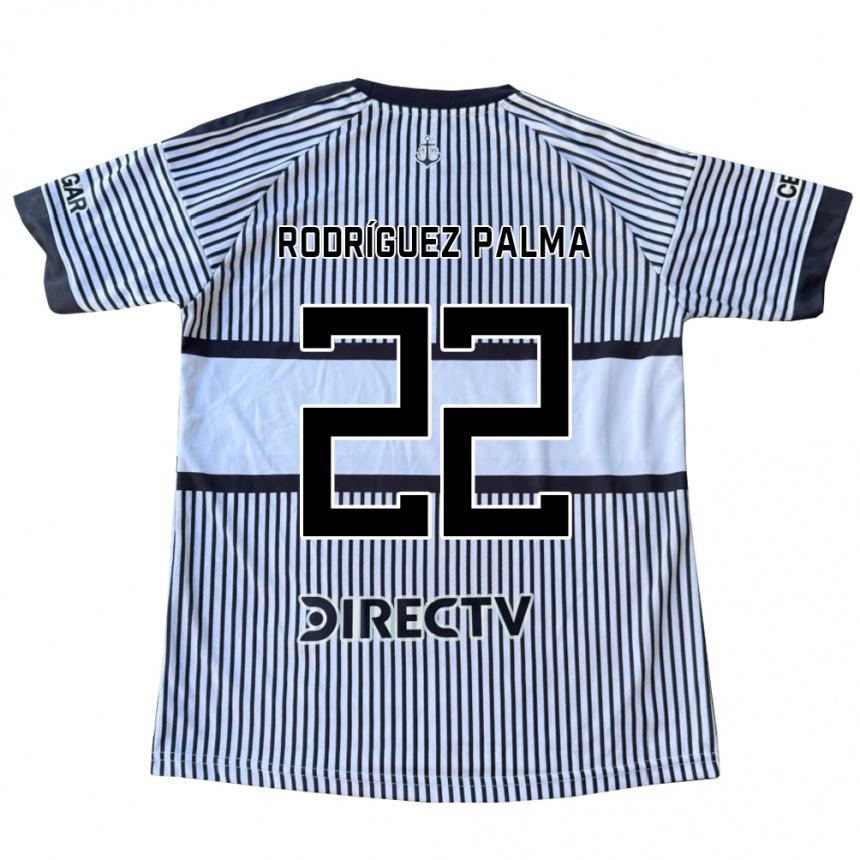 גברים כדורגל ז׳ואקינה רודריגס פלמה #22 לבן שחור צהוב הרחק ג'רזי 2026/27 גברים כדורגל ז׳ואקינה רודריגס פלמה #22 לבן שחור צהוב הרחק ג'רזי 2026/27