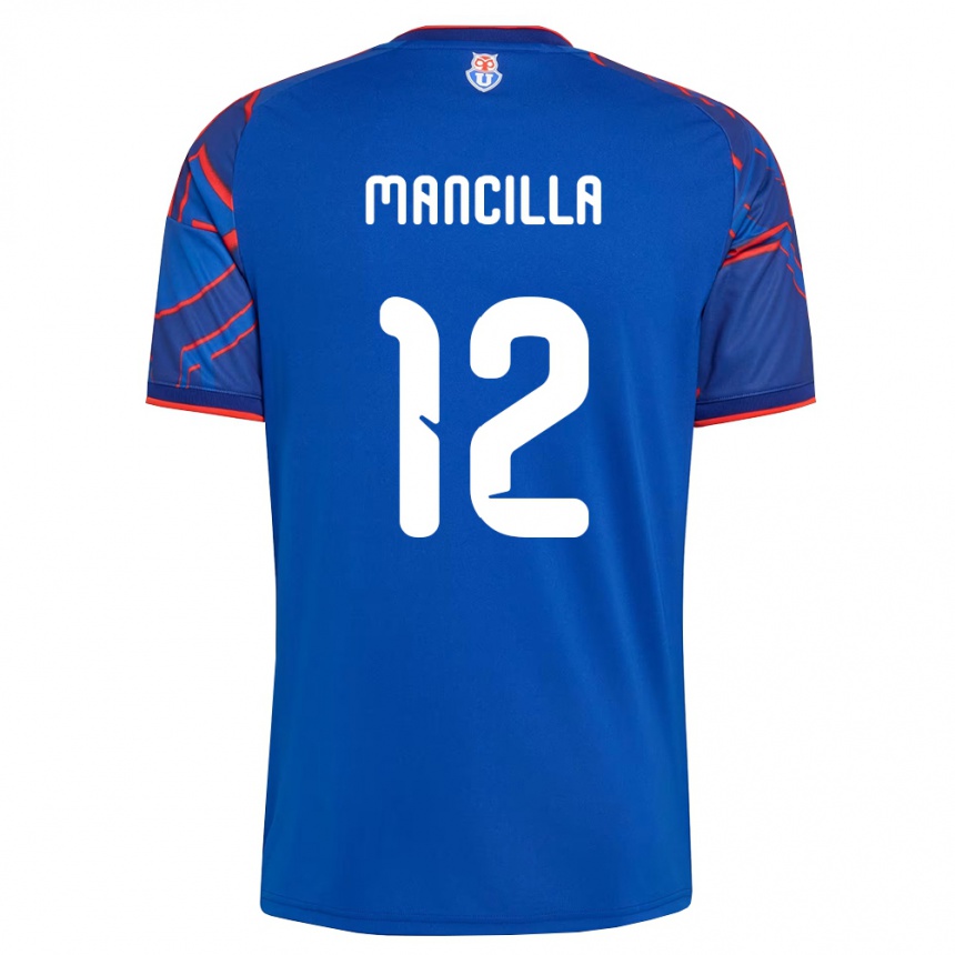 נשים כדורגל Franco Mancilla #12 כחול מלכותי אדום ג'רזי ביתית 2026/27