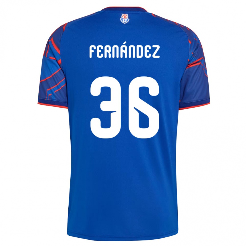 נשים כדורגל Franco Fernández #36 כחול מלכותי אדום ג'רזי ביתית 2026/27