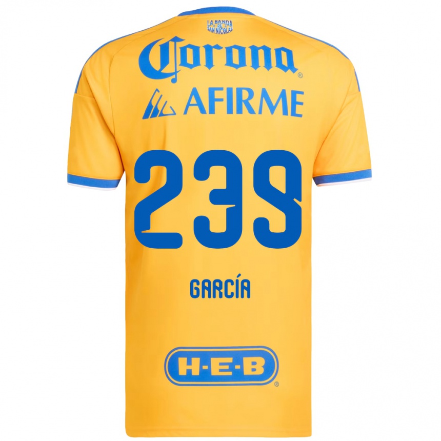 נשים כדורגל Diego García #239 צהוב כחול ג'רזי ביתית 2026/27 נשים כדורגל Diego García #239 צהוב כחול ג'רזי ביתית 2026/27