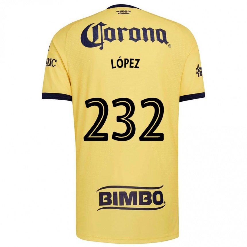 נשים כדורגל Rodrigo López #232 צהוב אדום שחור ג'רזי ביתית 2026/27