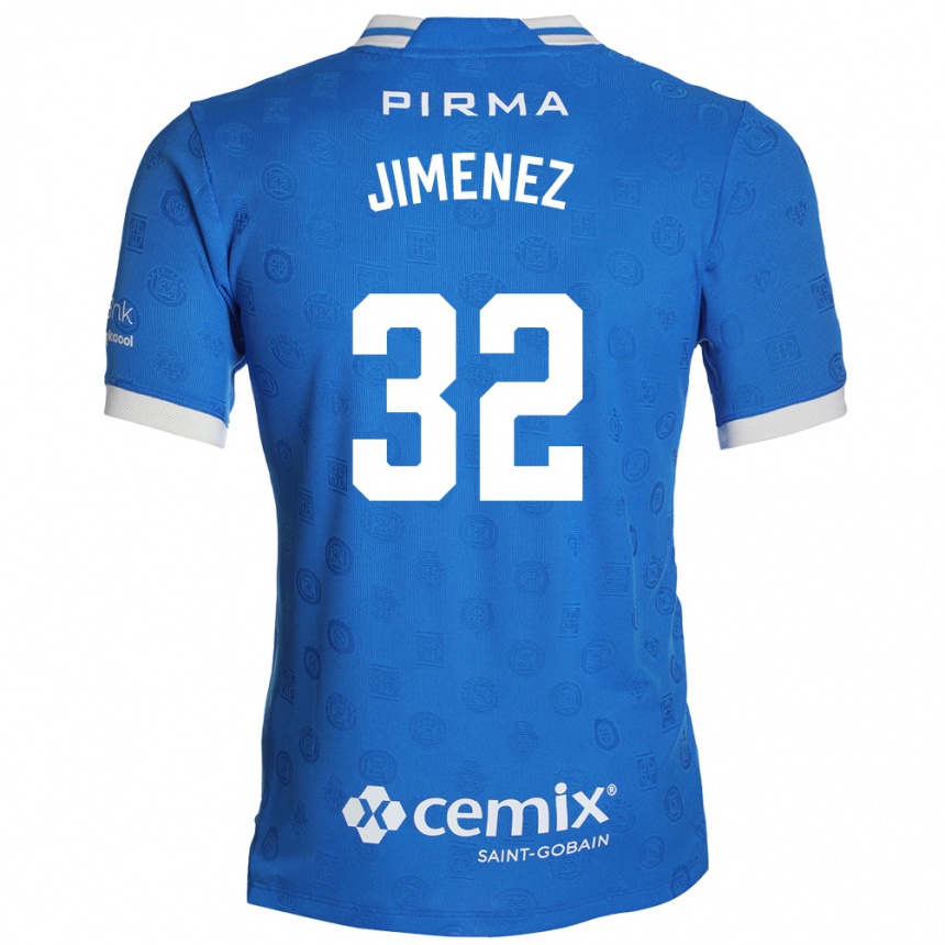 נשים כדורגל כריסטיאן חימנז #32 כחול לבן אדום ג'רזי ביתית 2026/27