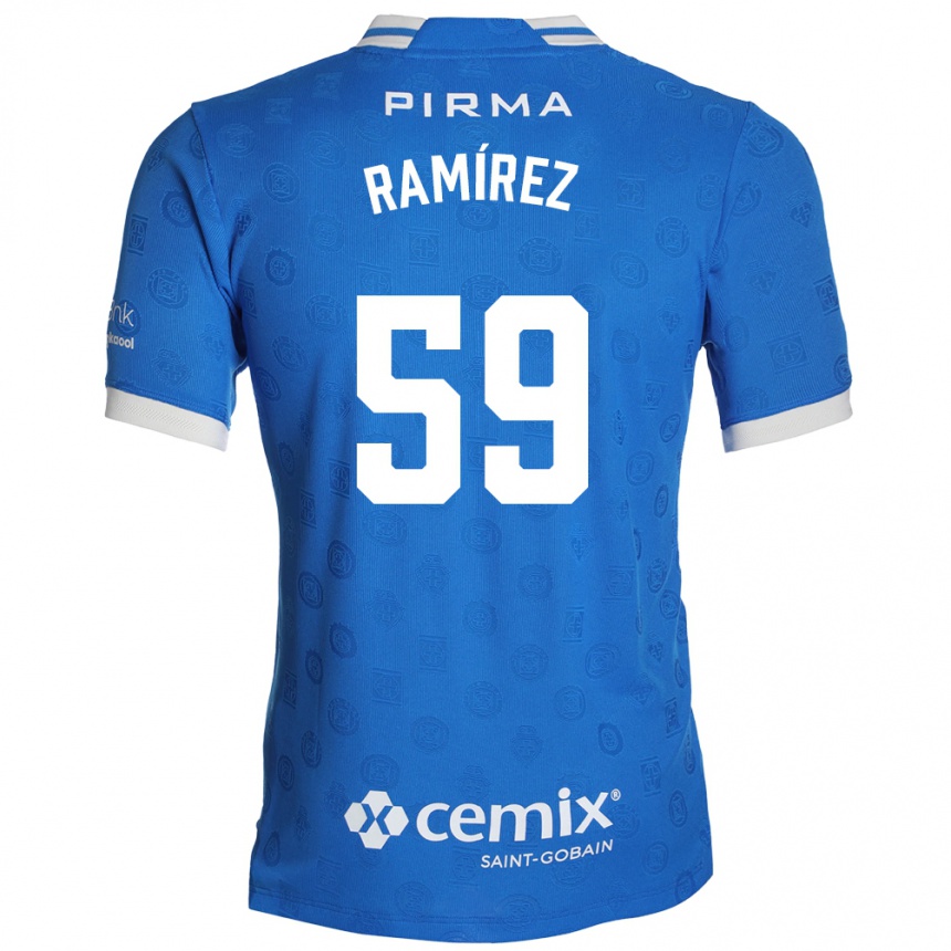 נשים כדורגל Diego Ramírez #59 כחול לבן אדום ג'רזי ביתית 2026/27