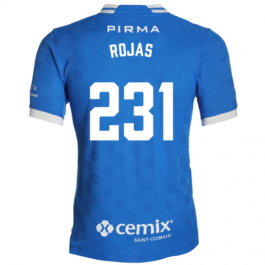 נשים כדורגל Ramiro Rojas #231 כחול לבן אדום ג'רזי ביתית 2026/27