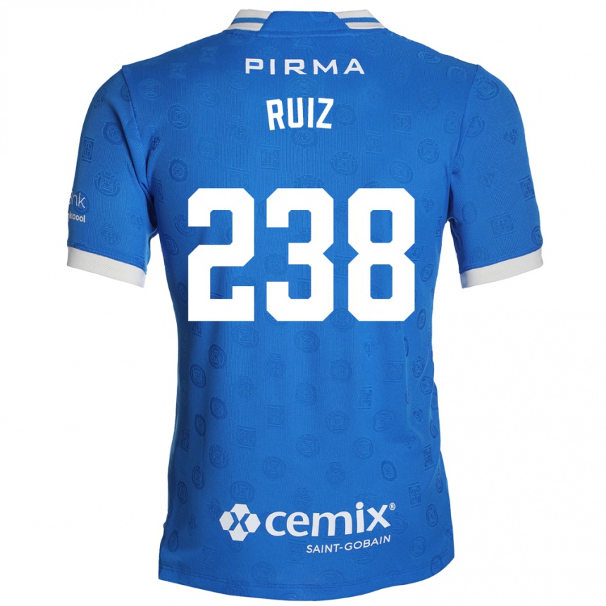 נשים כדורגל אבל רואיס #238 כחול לבן אדום ג'רזי ביתית 2026/27