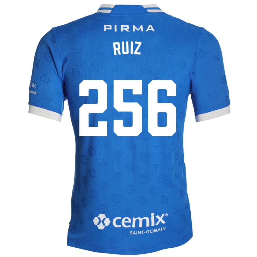 נשים כדורגל Fernando Ruiz #256 כחול לבן אדום ג'רזי ביתית 2026/27