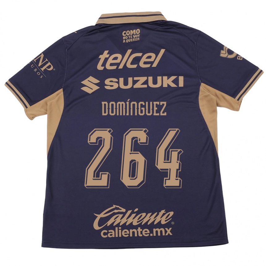 נשים כדורגל Gerardo Domínguez #264 סגול חום ג'רזי ביתית 2026/27