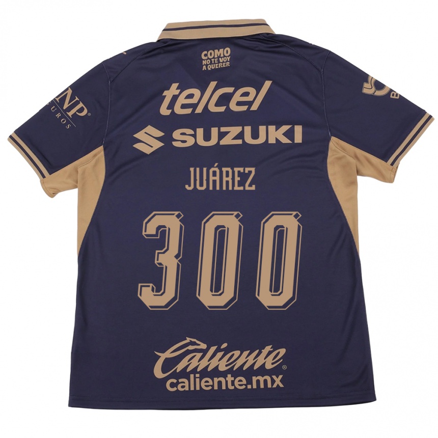 נשים כדורגל Jonathan Juárez #300 סגול חום ג'רזי ביתית 2026/27