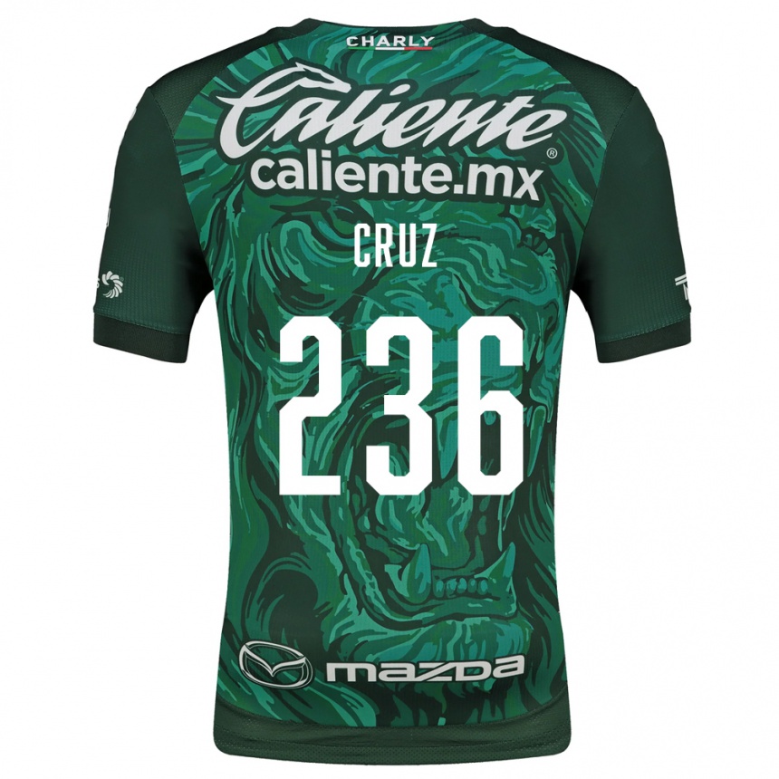 נשים כדורגל Héctor Cruz #236 ירוק שחור ג'רזי ביתית 2026/27