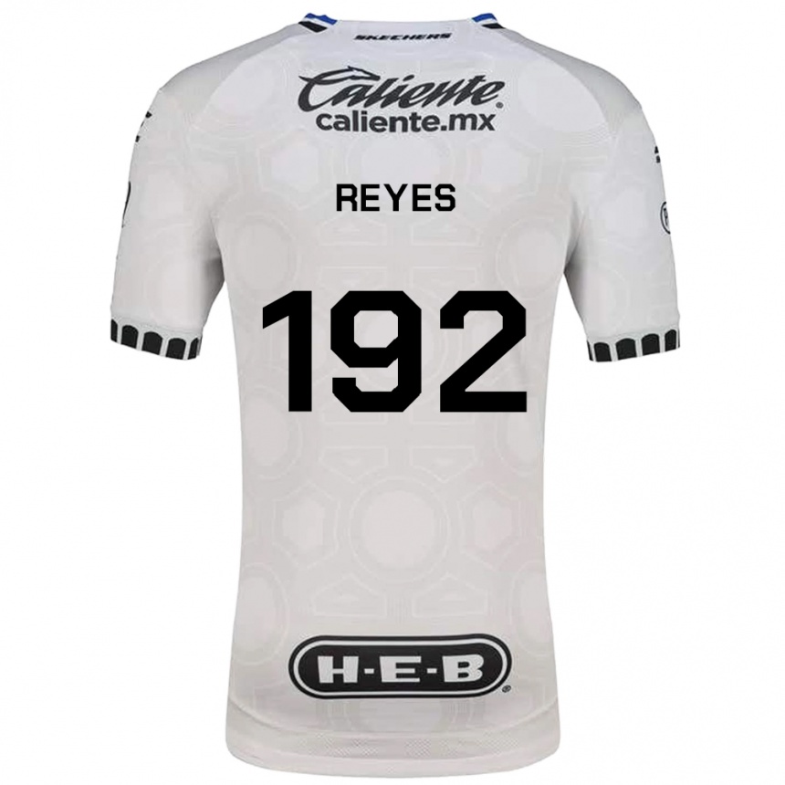 נשים כדורגל Emiliano Reyes #192 לבן שחור כחול ג'רזי ביתית 2026/27