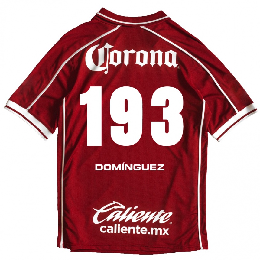 נשים כדורגל Iker Domínguez #193 לבן אדום ג'רזי ביתית 2026/27