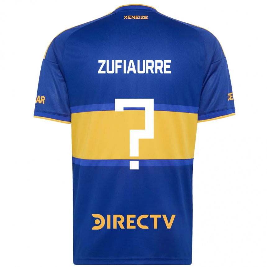 נשים כדורגל Iker Zufiaurre #0 כחול מלכותי צהוב ג'רזי ביתית 2026/27