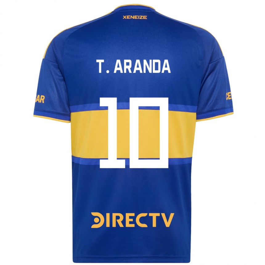נשים כדורגל Tomás Aranda #10 כחול מלכותי צהוב ג'רזי ביתית 2026/27 נשים כדורגל Tomás Aranda #10 כחול מלכותי צהוב ג'רזי ביתית 2026/27