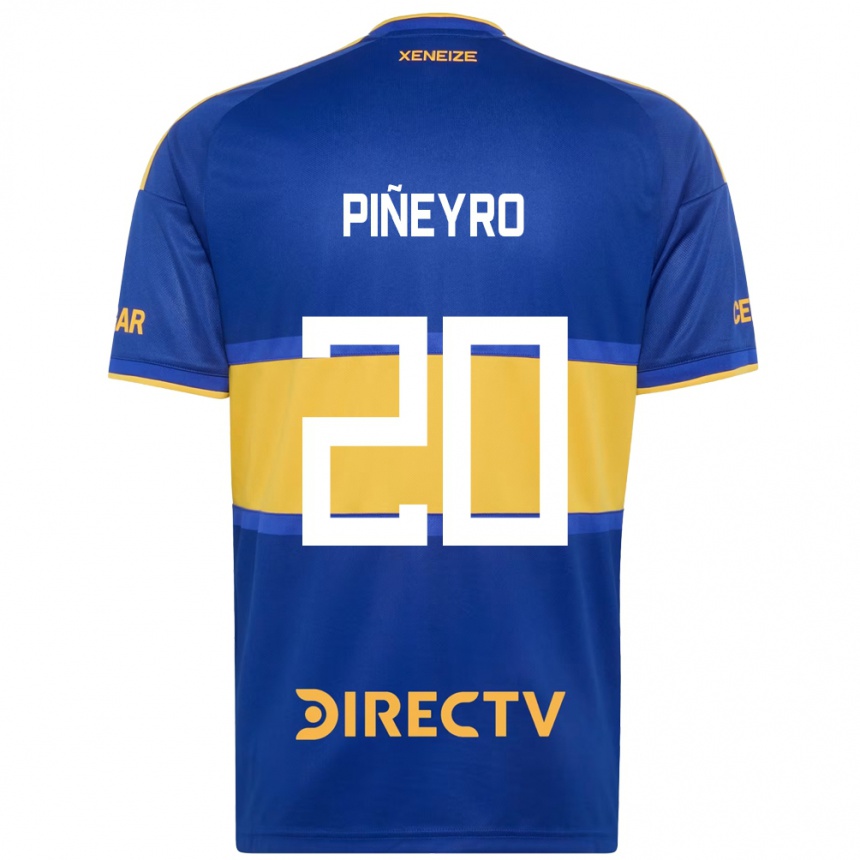 נשים כדורגל Joaquín Piñeyro #20 כחול מלכותי צהוב ג'רזי ביתית 2026/27