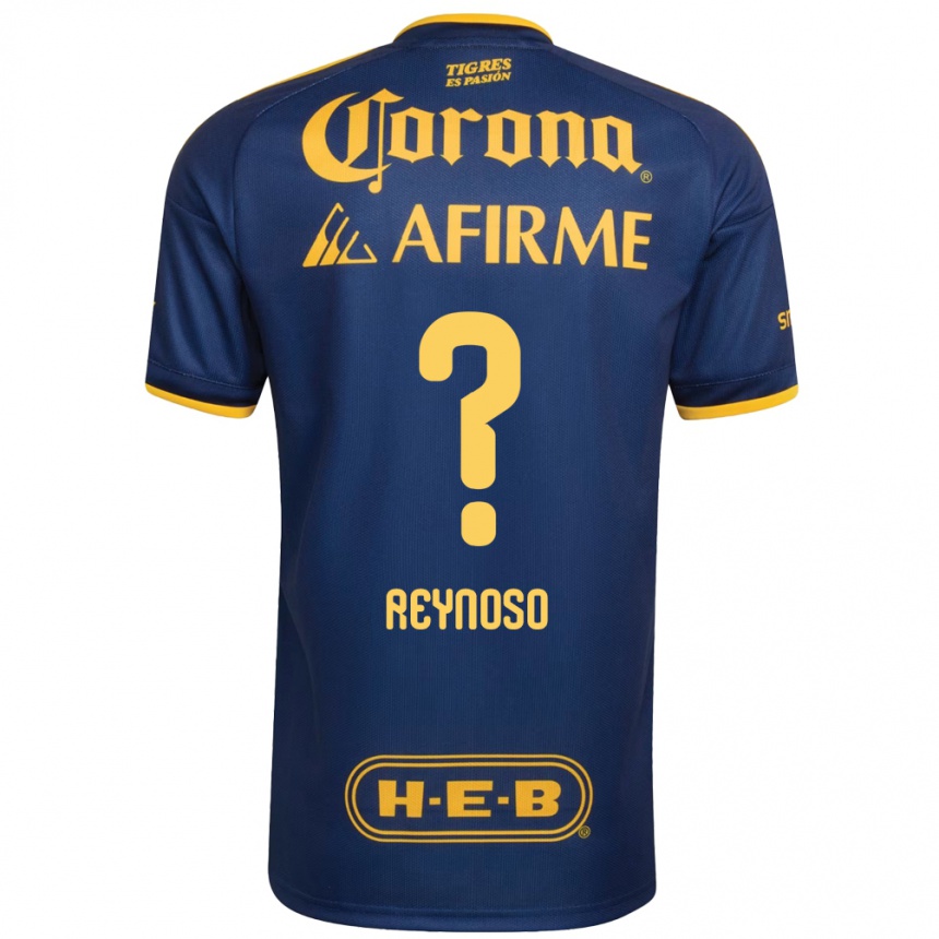 נשים כדורגל Omar Reynoso #0 כחול מלכותי צהוב הרחק ג'רזי 2026/27