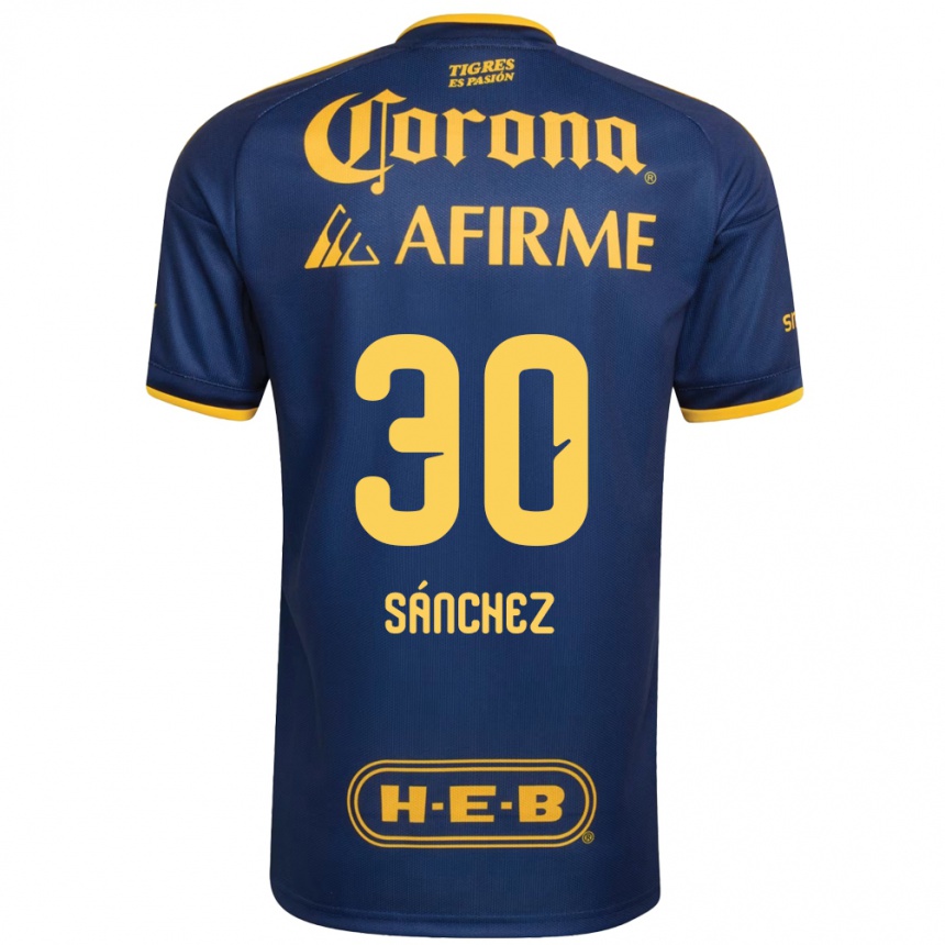 נשים כדורגל Diego Sánchez #30 כחול מלכותי צהוב הרחק ג'רזי 2026/27 נשים כדורגל Diego Sánchez #30 כחול מלכותי צהוב הרחק ג'רזי 2026/27