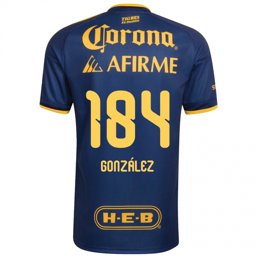 נשים כדורגל Erick González #184 כחול מלכותי צהוב הרחק ג'רזי 2026/27 נשים כדורגל Erick González #184 כחול מלכותי צהוב הרחק ג'רזי 2026/27