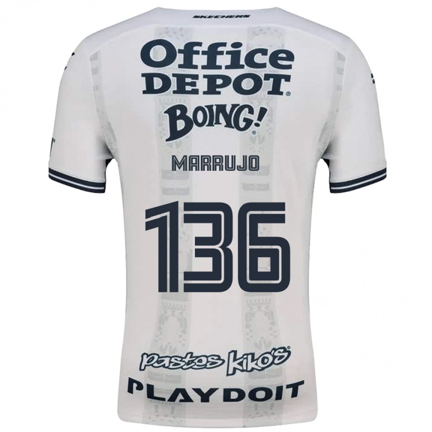נשים כדורגל Jesús Marrujo #136 אדום לבן שחור הרחק ג'רזי 2026/27