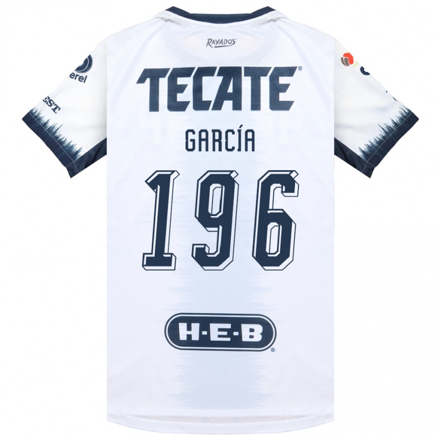 נשים כדורגל Diego García #196 לבן כחול דיו אדום הרחק ג'רזי 2026/27