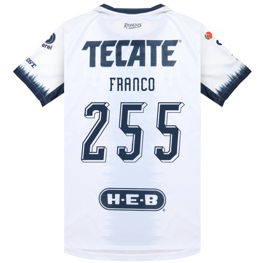 נשים כדורגל Enrique Franco #255 לבן כחול דיו אדום הרחק ג'רזי 2026/27