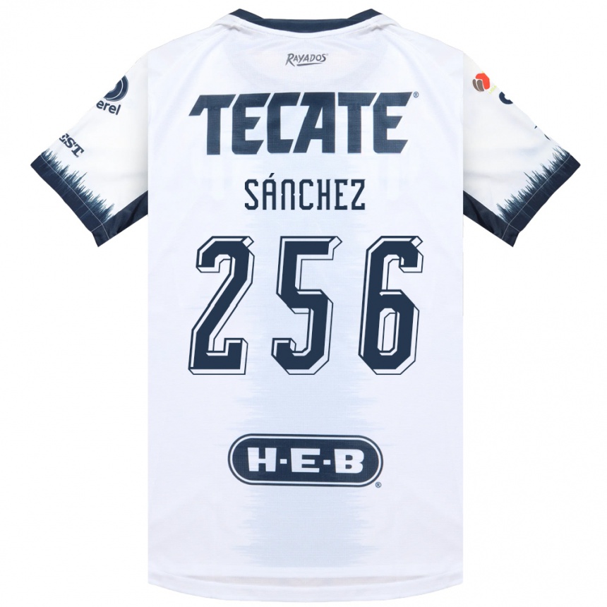 נשים כדורגל Adán Sánchez #256 לבן כחול דיו אדום הרחק ג'רזי 2026/27