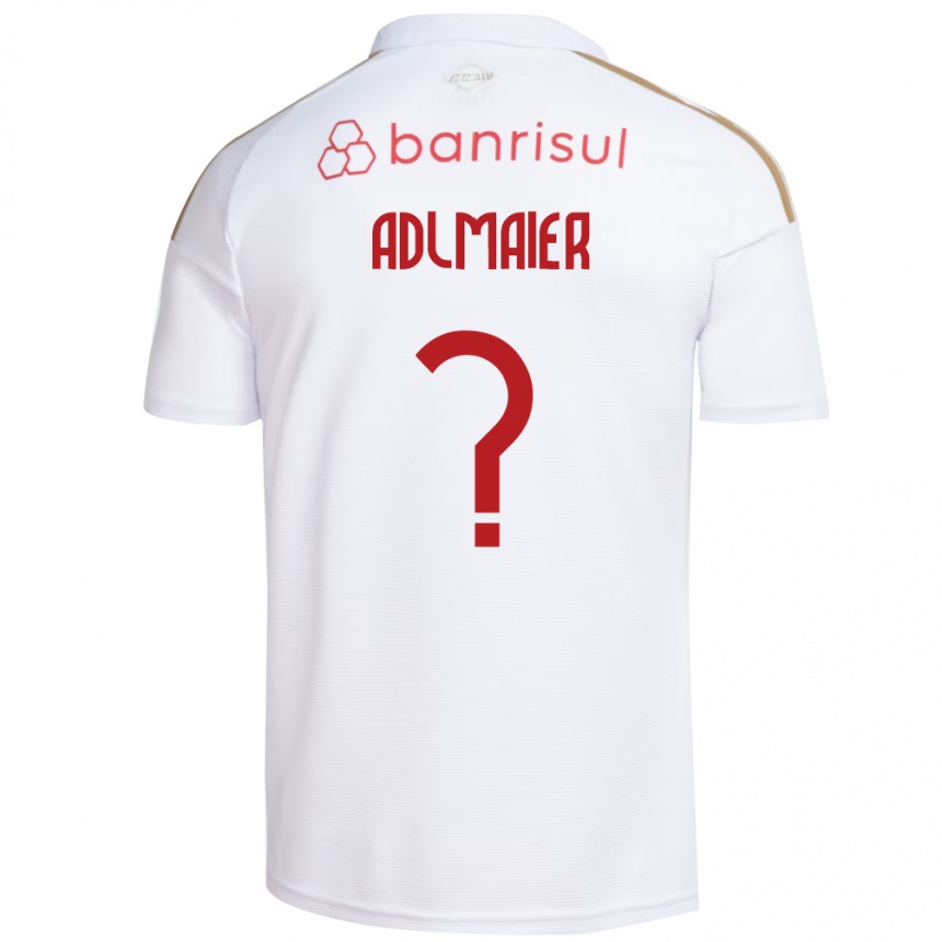 נשים כדורגל Antony Adlmaier #0 אדום לבן הרחק ג'רזי 2026/27