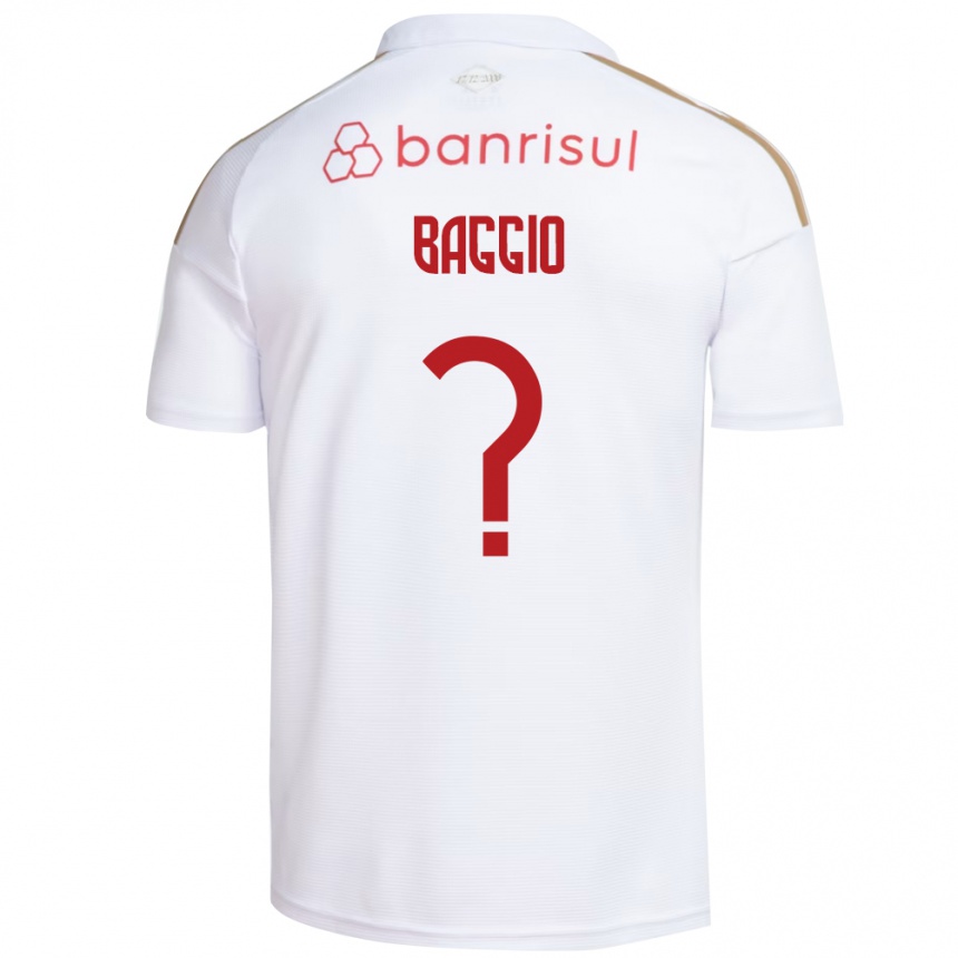 נשים כדורגל Gabriel Baggio #0 אדום לבן הרחק ג'רזי 2026/27