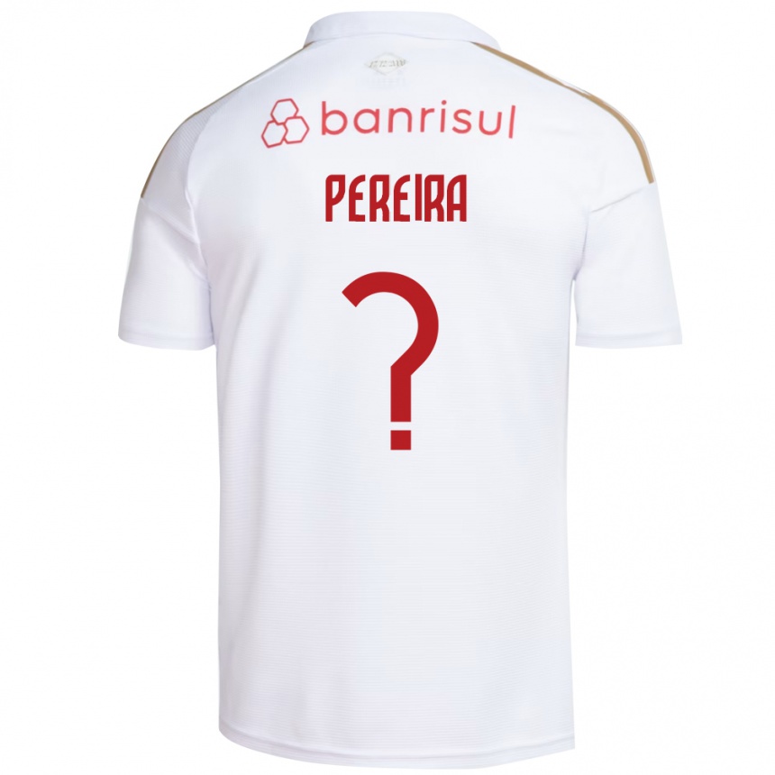 נשים כדורגל Igor Pereira #0 אדום לבן הרחק ג'רזי 2026/27