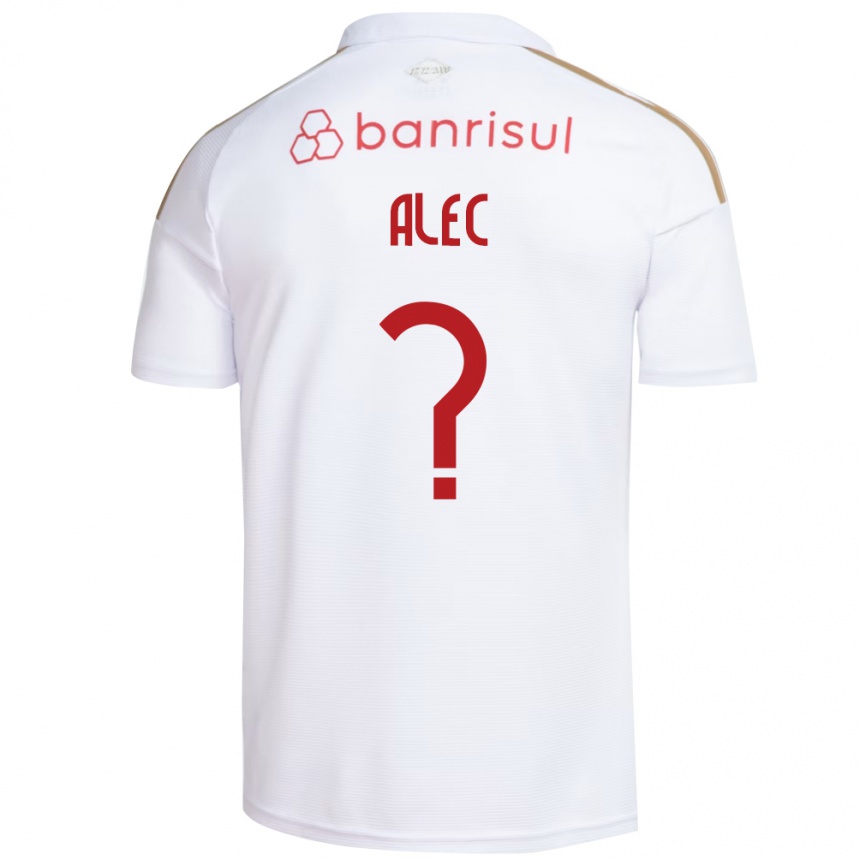 נשים כדורגל Alec #0 אדום לבן הרחק ג'רזי 2026/27
