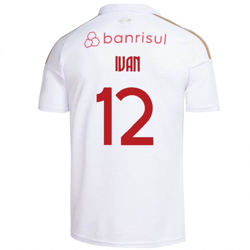 נשים כדורגל Ivan #12 אדום לבן הרחק ג'רזי 2026/27