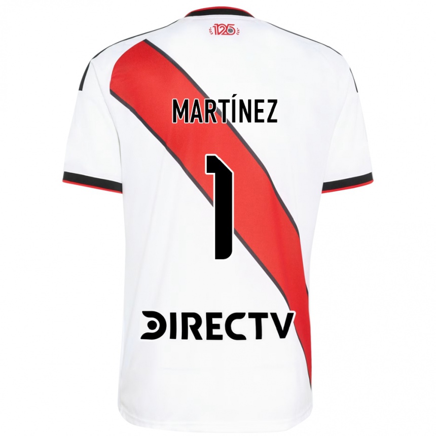 ילדים כדורגל Dylan Martínez #1 אדום שחור לבן ג'רזי ביתית 2026/27