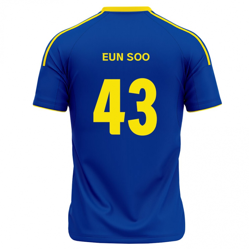 ילדים כדורגל Eun-Soo Choi #43 כחול מלכותי צהוב ג'רזי ביתית 2026/27