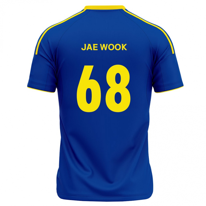 ילדים כדורגל Jae-Wook Lee #68 כחול מלכותי צהוב ג'רזי ביתית 2026/27