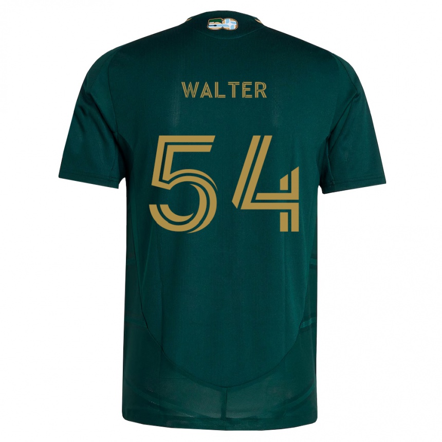 ילדים כדורגל Mason Walter #54 ירוק כהה חום ג'רזי ביתית 2026/27