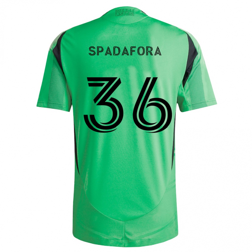ילדים כדורגל Luke Spadafora #36 ירוק אזמרגד שחור ג'רזי ביתית 2026/27 ילדים כדורגל Luke Spadafora #36 ירוק אזמרגד שחור ג'רזי ביתית 2026/27
