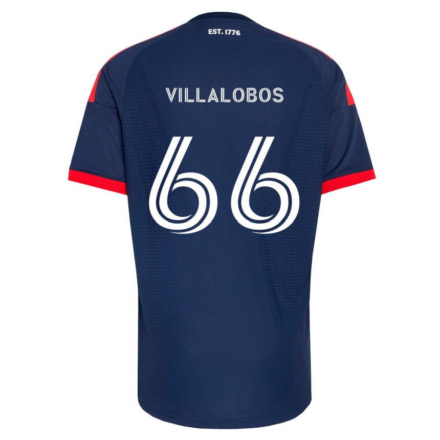 ילדים כדורגל Ivan Villalobos #66 כחול מלכותי אדום לבן ג'רזי ביתית 2026/27