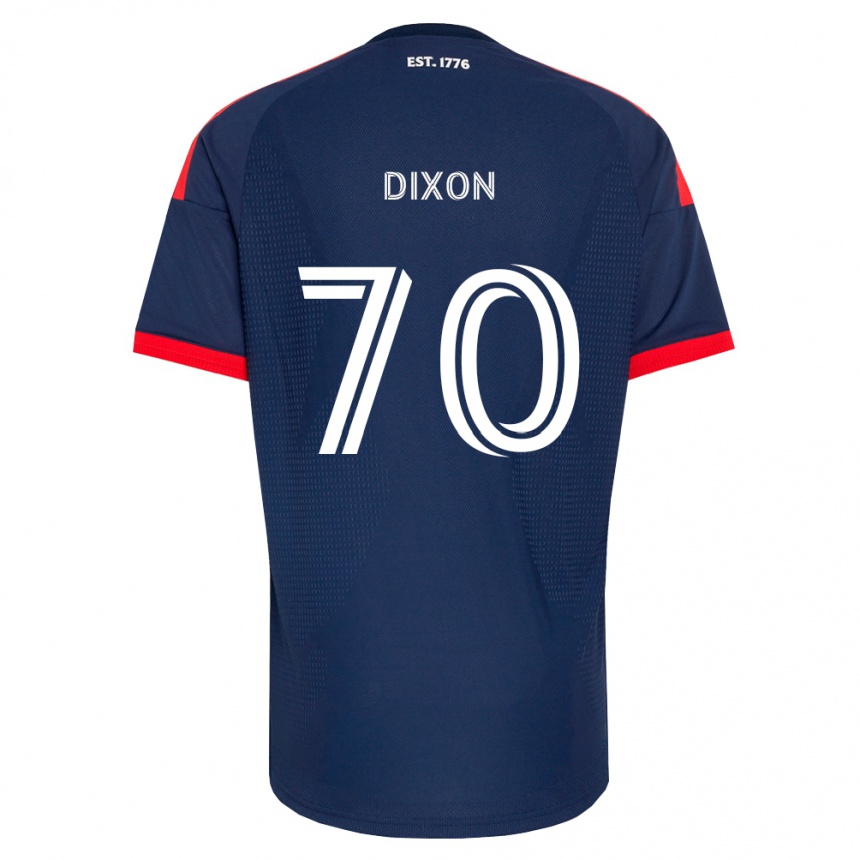 ילדים כדורגל Daniel Dixon #70 כחול מלכותי אדום לבן ג'רזי ביתית 2026/27