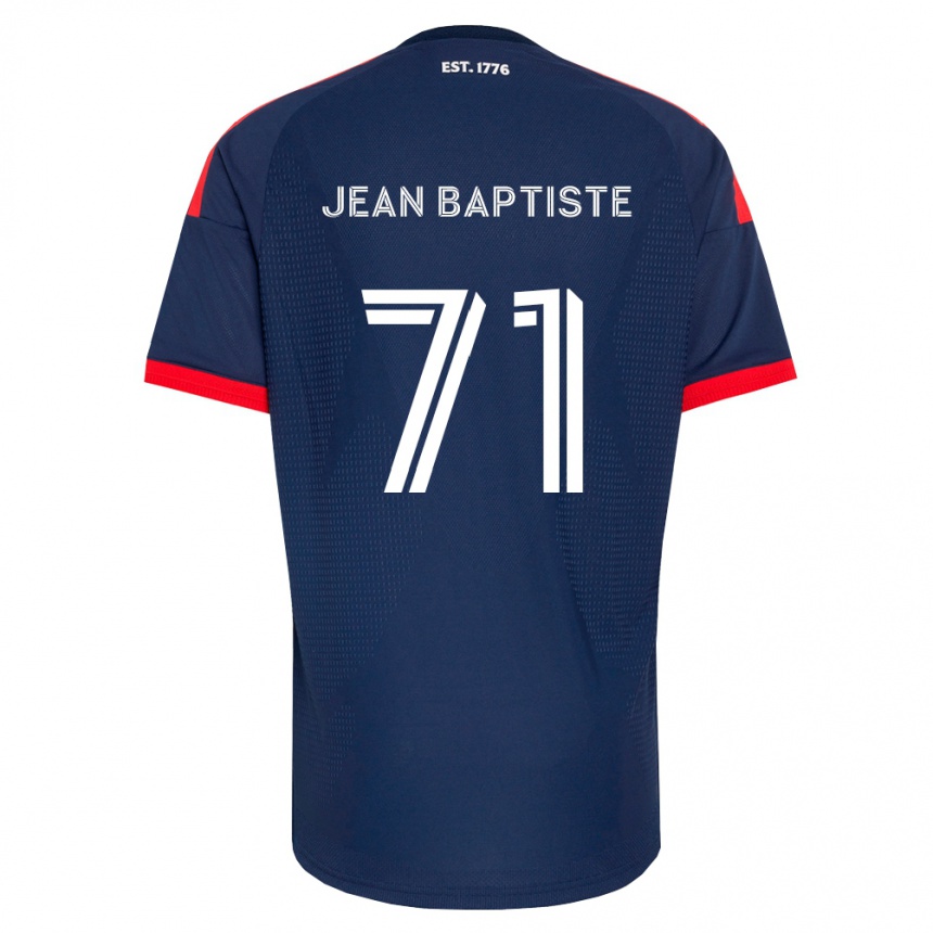 ילדים כדורגל Matthew Jean Baptiste #71 כחול מלכותי אדום לבן ג'רזי ביתית 2026/27