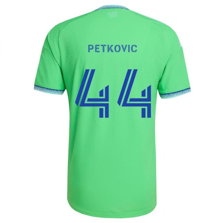 ילדים כדורגל ניקולה פטקוביץ' #44 ירוק כחול בהיר ג'רזי ביתית 2026/27