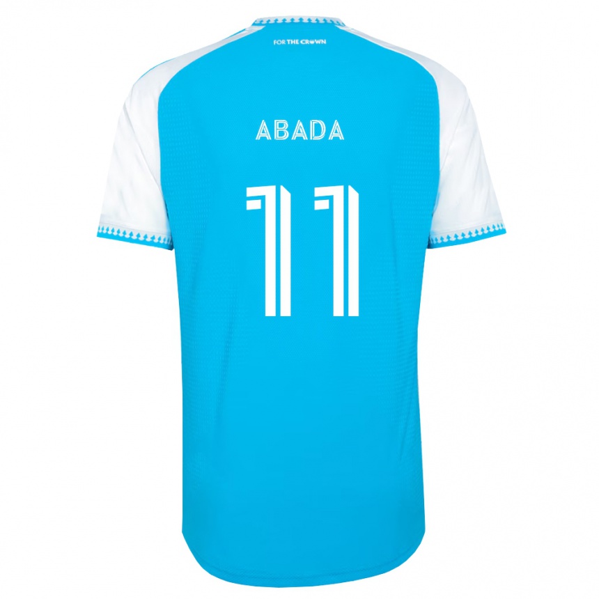 ילדים כדורגל ליאל עבדה #11 כחול שמיים לבן שחור ג'רזי ביתית 2026/27