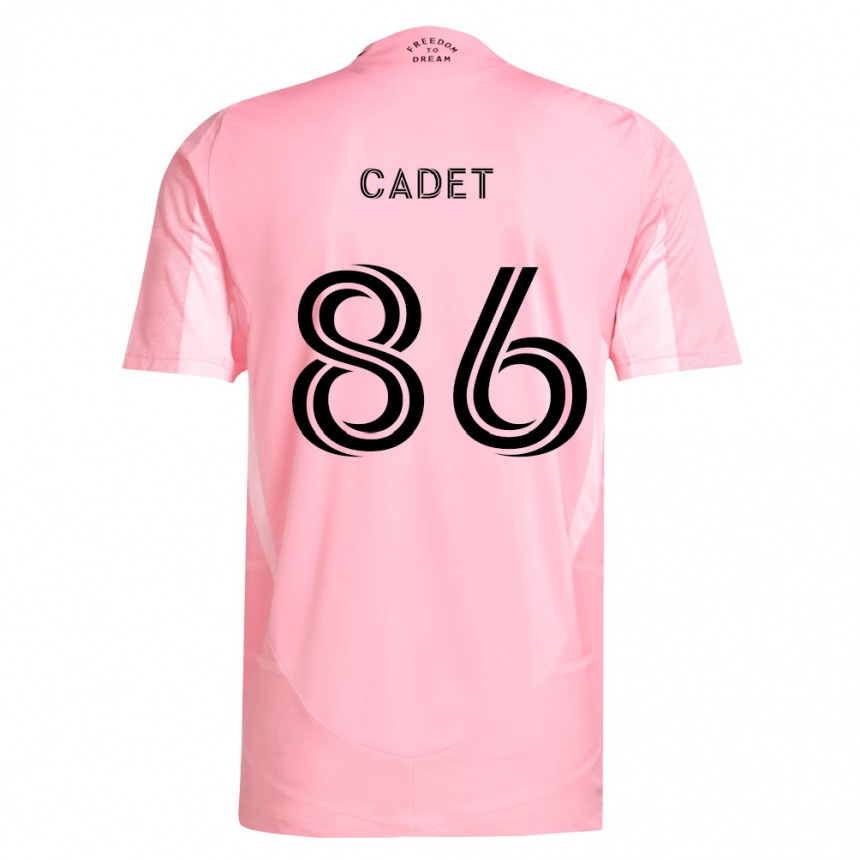 ילדים כדורגל Zidane Cadet #86 ורוד שחור ג'רזי ביתית 2026/27 ילדים כדורגל Zidane Cadet #86 ורוד שחור ג'רזי ביתית 2026/27